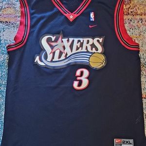 Mens 2xl Allen Iverson 76ers jersey